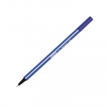 Ручка капилярная (линер) 0,4мм Attache Rainbow синий трехгран/24