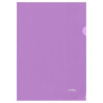 Уголок 180мкм СТАММ А4 прозрачный фиолетовый