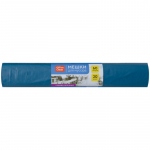 Пакет 60л для мусора (мешок) 20шт 25мкм ПВД особо прочные синие OfficeClean 255798