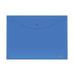 Папка-конверт А3 на кнопке Berlingo 180мкм синяя
