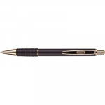 Ручка шариковая автоматическая черная Attache G08BL метал корпус манж