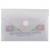Конверт на кнопке А7 Brauberg 74х105мм для визиток матовый прозрачный
