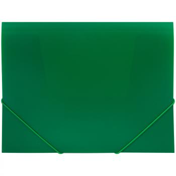 Папка на резинке 50мм OfficeSpace зеленая/5  FE3_327