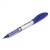 Ручка роллер 0,5мм Brauberg Control синяя корпус серебристый линия письма 0,3мм 141554