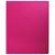 Папка на 2 кольцах Brauberg картон/ПВХ 35мм розовая до 180 литов удвоенный срок службы