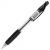 Ручка шариковая автоматическая черная масляная с грипом Brauberg Jet узел 0,7мм линия письма 0,35мм