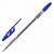 Ручка шариковая синяя узел 1мм чернила наконечник Brauberg Ultra