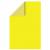 Картон цветной А4 50 листов желтый 220 г/м2 Brauberg тонированный