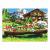 Картина по номерам А3 Остров Сокровищ Цветочная клумба акриловые краски картон 2 кисти