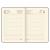 Ежедневник датированный 2023 А5 138x213мм Brauberg Cayman под кожу коричневый