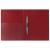 Скоросшиватель с зажимом и внутренним карманом темно-красный Brauberg Диагональ до 100л