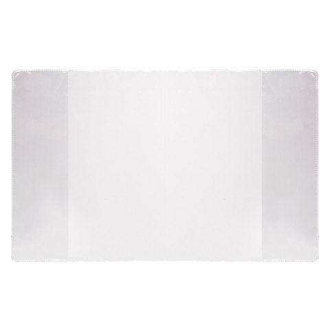 Обложка для тетради и дневника ПИФАГОР ПВХ прозрачная плотная 100мкм 210х350мм