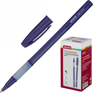Ручка шариковая синяя Attache Indigo 0,5мм/50