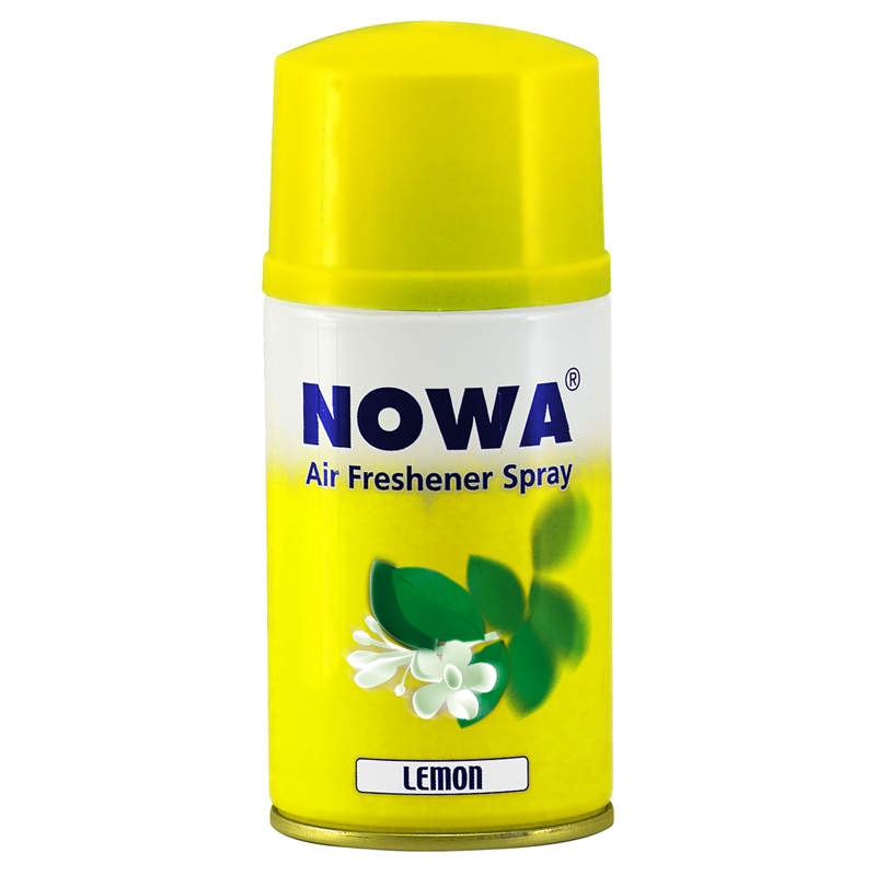 Сменный баллон для освежителя воздуха Nowa Lemon лимонный аромат 260мл