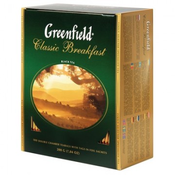 Чай 100пак Greenfield Classic Breakfast черный/9