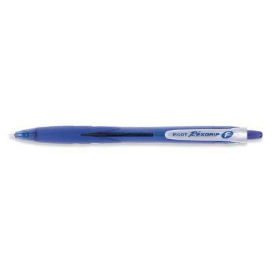 Ручка шариковая автоматическая синяя Pilot BPRG-10R-F Rexgrip 0,32мм/12