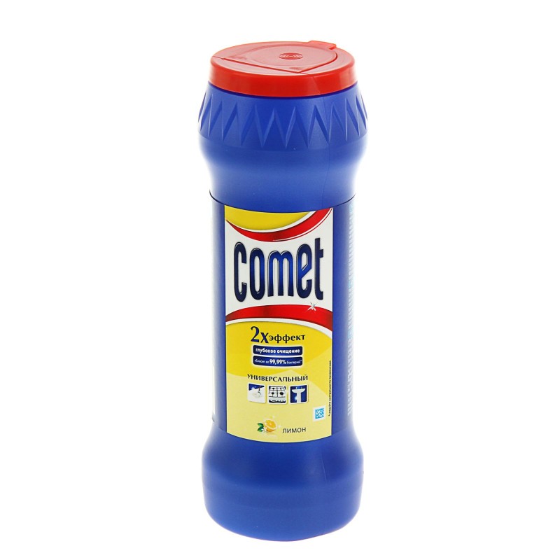 Средство для сантехники Comet (Комет) порошок чист 400гр с хлором /20