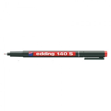 Маркер для пленок 0,3мм Edding E-140/2 S красный круглый