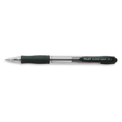 Ручка шариковая автоматическая черная Pilot BPGP-10R-F 0,32мм/12