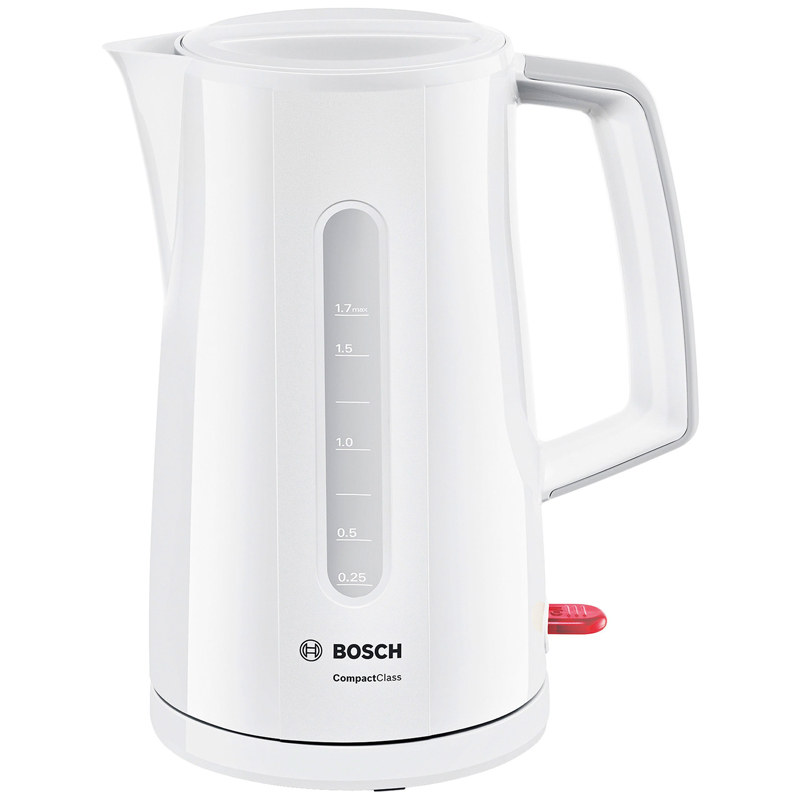 Чайник Bosch TWK3A011 1,7л 2400Вт пластик белый