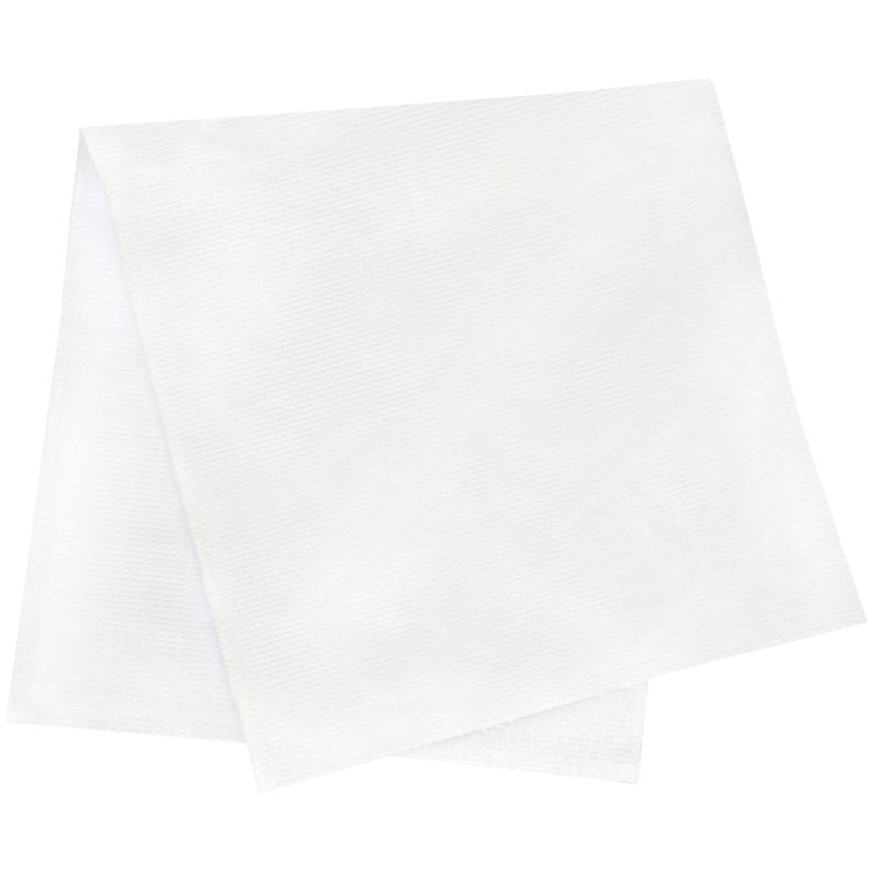 Полотенце вафельное 40х80 отбеленное OfficeClean 160г/м2/50  