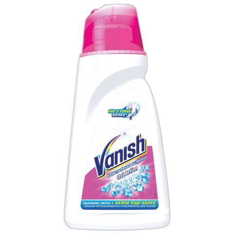 Пятновыводитель 1л Vanish (Ваниш) Oxi Action для белой ткани