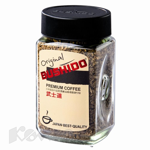 Кофе растворимый 100г Bushido Original (стекло)