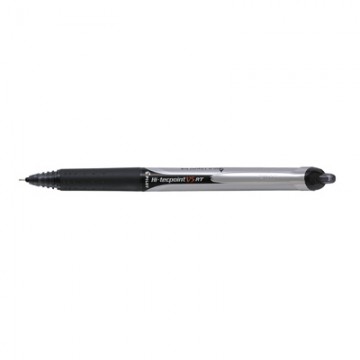Ручка роллер 0,25мм Pilot BXRT-V5 черная авт рез манжет жидкие чернила