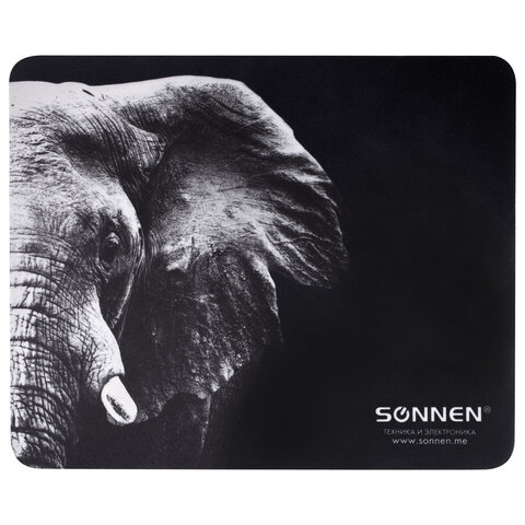 Коврик для мыши Sonnen Elephant резина + ткань 220х180х3мм