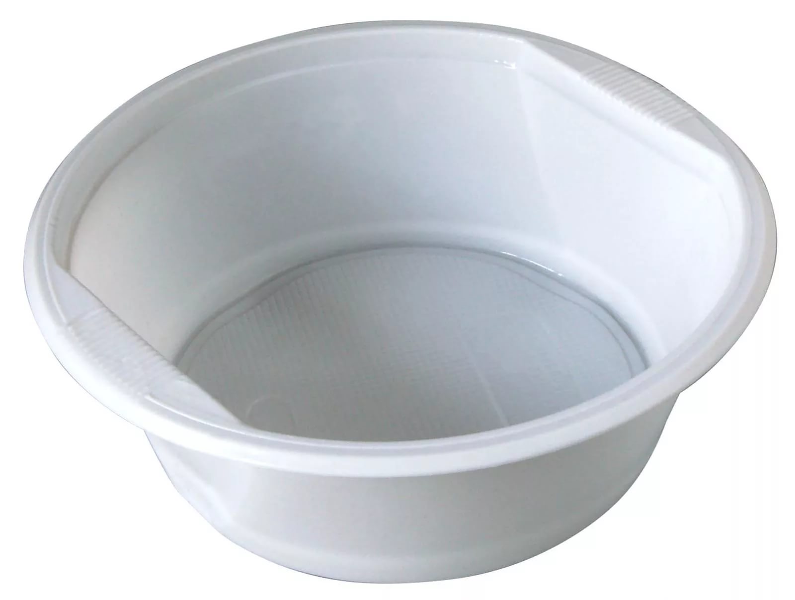 Тарелка d 170мм пластиковая суповая 500мл белая 50шт/уп
