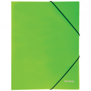 Папка на резинке 40мм Berlingo Neon А4 зеленая ANp_01802