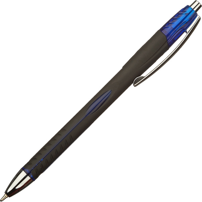 Ручка шариковая автоматическая синяя  Attache Selection Glide Aerogrip масл 0,7мм