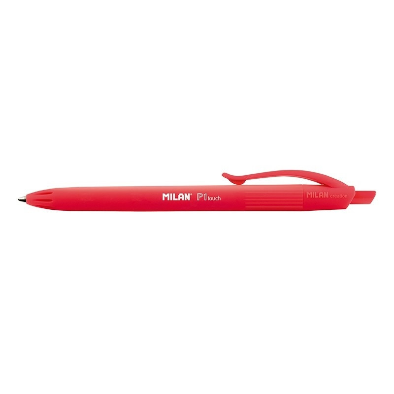 Ручка шариковая красная Milan P1 Touch 1,0мм 176512925