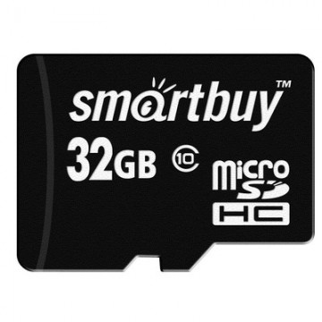 Карта памяти SmartBuy MicSD 32GB Class10+адаптер