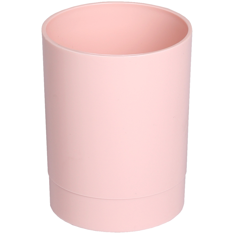Подставка-стакан Стамм Офис Voyage Paris пластик круглый розовый