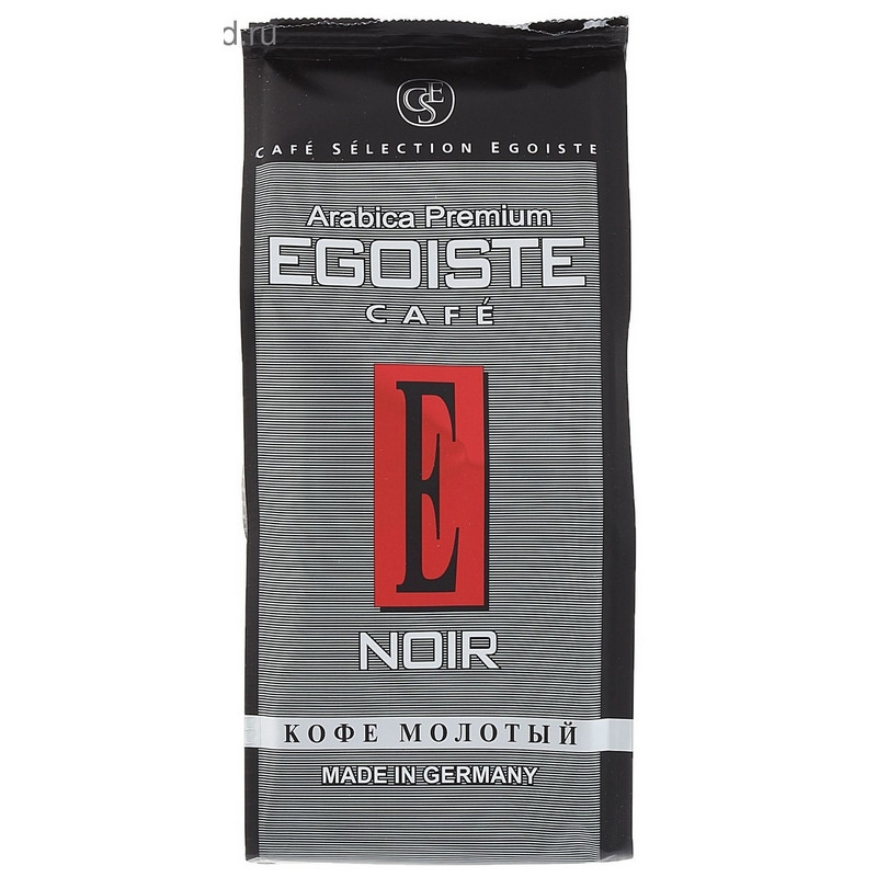 Кофе молотый 250г EGOISTE Noir 