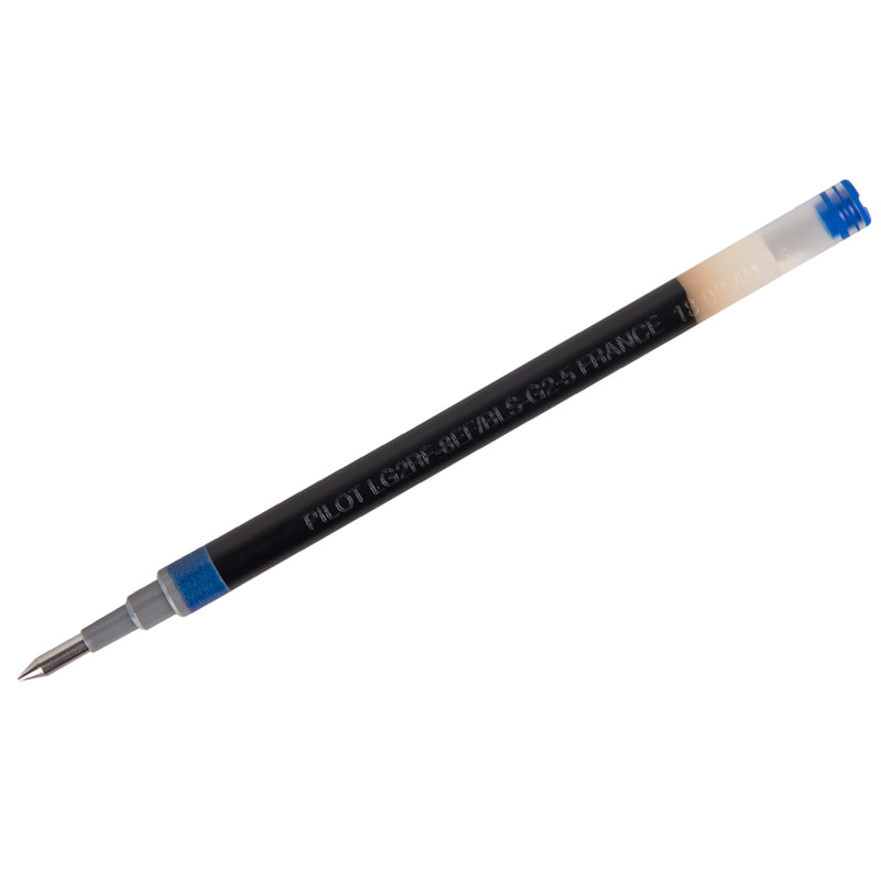 Стержень гелевый 110мм Pilot G-2 для автоматич ручки синий 0,5мм   BLS-G2-5-L