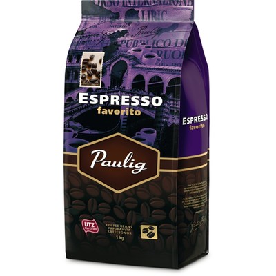 Кофе зерно 1кг Pauling Espresso Favorit