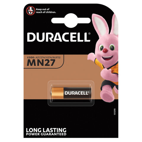 Батарейка MN27 Duracell Alkaline в блистере 12В