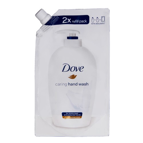 Мыло жидкое 500мл мягкая упаковка Dove крем 