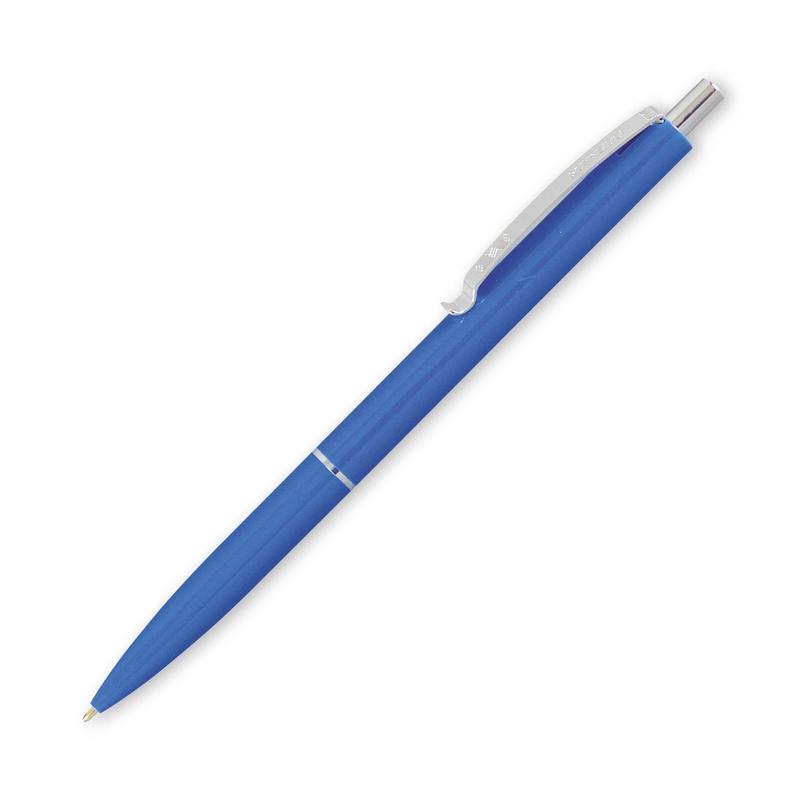 Ручка шариковая автоматическая синяя Schneider К15 корпус синий 0,5мм /50