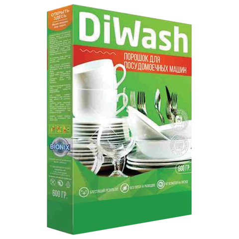 Порошок для посудомоечных машинах 600г Diwash (Дивош)