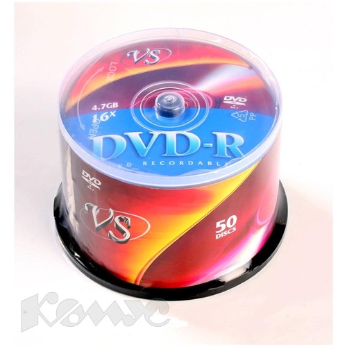 Диск DVD-R VS Cake 16x/50 VSDVDRCB5001