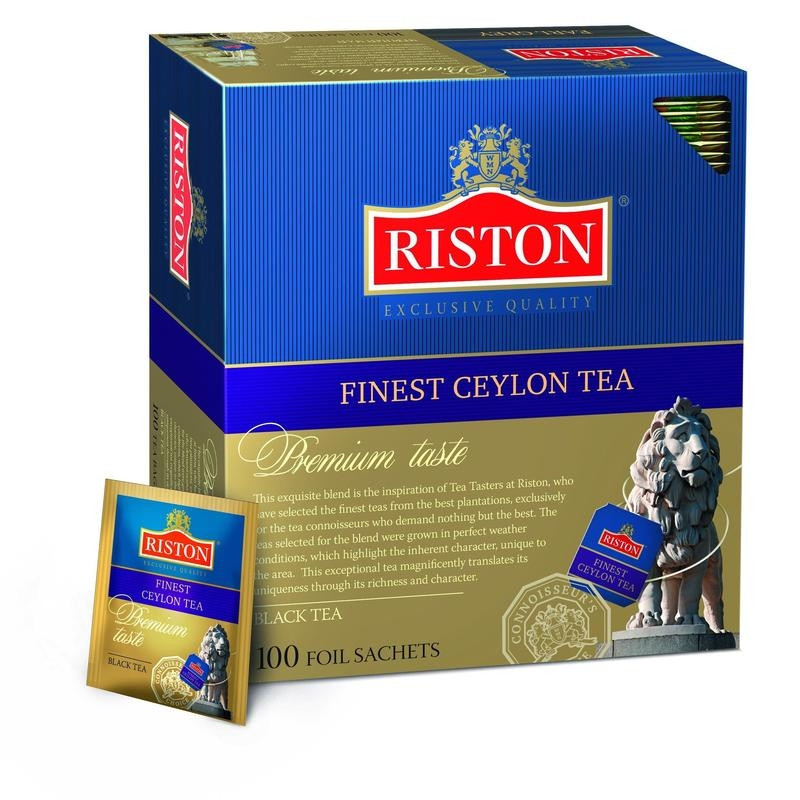 Чай 100пак Riston Finest Ceylon черный/10