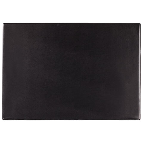 Коврик настольный для письма (650х450мм) с прозрачным карманом, черный, BRAUBERG, 236775