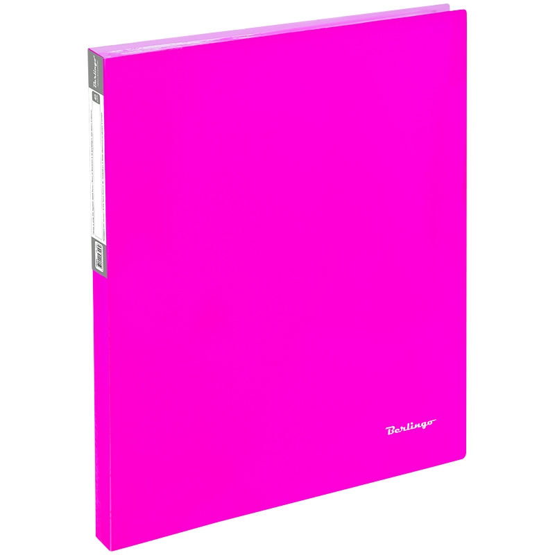 Папка 40 файлов Berlingo Neon неон розовый 700мкм/2 AVp_40813