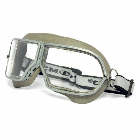 Очки защитные закрытые РОСОМЗ ЗП1 Patriot, прозрачные, прямая вентиляция, металлический держатель в 