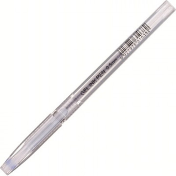Ручка гелевая 0,5мм Attache Ice синяя/12