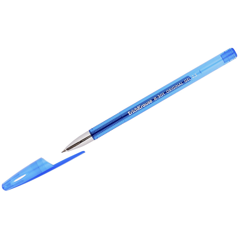 Ручка гелевая синяя Erich Krause R-301 Original Gel 40318