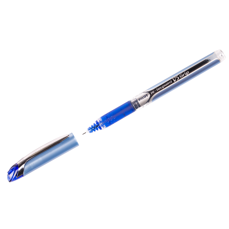 Ручка роллер Zebra Zeb-Roller DX5 синяя корпус серебристый